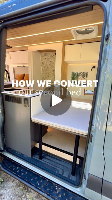 Build Camper Van, Van Ceiling, Campervan Hacks, Campervan Interior Ideas, Van Conversion Layout, Camper Van Interior, Porsche Design Sunglasses, Converted Vans, Diy Van Conversions