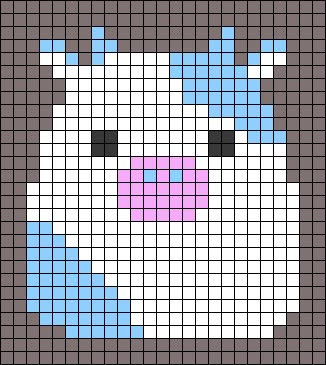 Pearler Bead Patterns Squishmallow, Melty Bead Patterns Squishmallow, Pixel Squishmallow, Hama Beads Squishmallow, Squishmallow Melty Beads, Squishmallow Pixel Art, Squishmallow Perler Bead Patterns, Pixel Art Pattern Cute, Ironing Beads Pattern