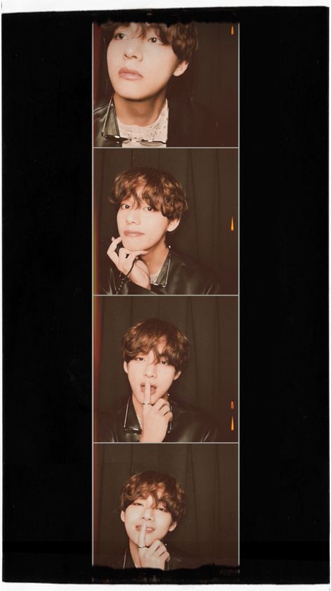 Taehyung Film Strip, Bts Photobooth Pictures, Taehyung Film Photo, Taehyung Polaroid Aesthetic, Taehyung Bookmark, Bts Photobooth, Taehyung Polaroid, Bts Bookmark, Bts Polaroid