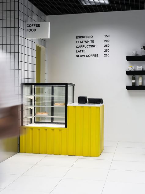 Shop Store Design, Mini Cafeteria, Bakery Shop Design, Mini Cafe, Bakery Design Interior, Small Coffee Shop, Small Cafe Design, Desain Pantry, Sandwich Bar