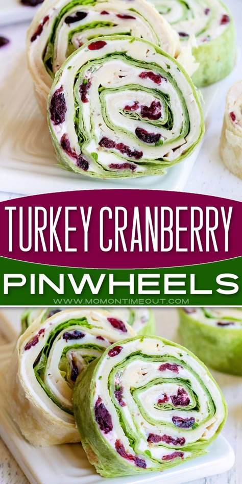 Turkey Cranberry Pinwheels, Pinwheel Appetizers Cream Cheese, Cranberry Pinwheels, Turkey Pinwheels, Tortilla Pinwheels, Pinwheel Sandwiches, Turkey Cranberry, Southern Thanksgiving, Pinwheel Appetizers