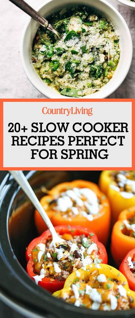 Spring Cooking, Recipes For Spring, Spring Meals, Cheap Clean Eating, Spring Dinner, Slow Cooker Dinner, Easy Slow Cooker Recipes, Slow Cooker Meals, Healthy Crockpot