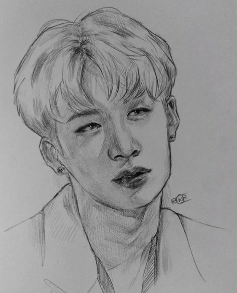 Jj Drawing, Yeonjun Sketch, Vewn Art, Idol Drawing, Practice Sketching, Spiderman Art Sketch, Really Cool Drawings, Anime Canvas Art, Face Sketch