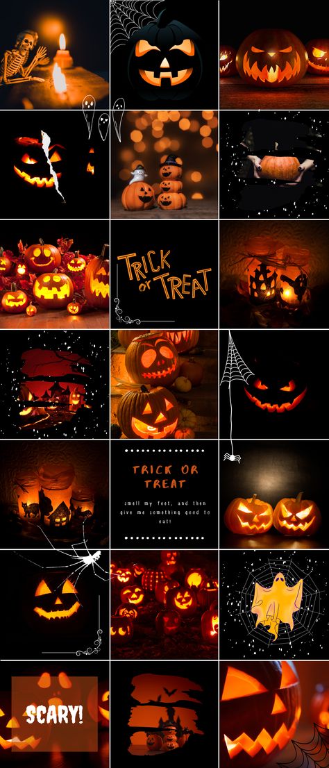 Spice up your Instagram Posts, with this spooky editabale Canva Instagram Puzzle Feed Template! Create one post or the full 21 piece Instagram Feed Grid - choice is yours! Halloween Instagram Post, Halloween Content Ideas For Instagram, Halloween Instagram Story Template, Halloween Instagram Templates, Instagram Puzzle Feed, Autumn Instagram, Instagram Grid, Instagram Feed Inspiration, Instagram Feed Ideas