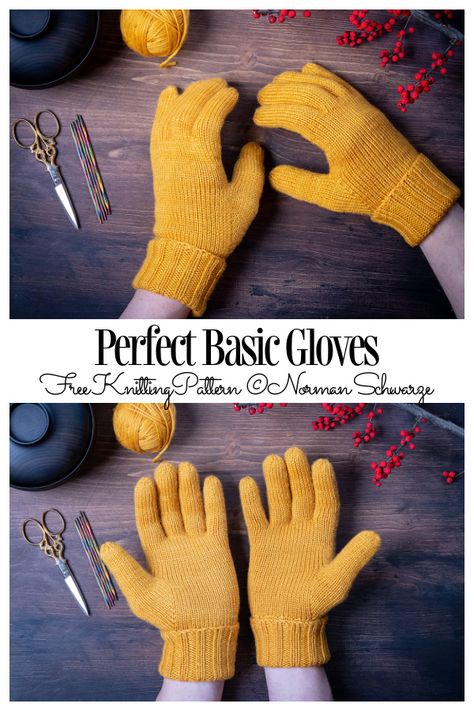 Knitting Gloves Pattern, Free Knitting Patterns For Women, Knitting Gloves, Knitted Mittens Pattern, Glove Pattern, Gloves Pattern, Knit Gloves, Crochet Mittens, Sock Knitting Patterns