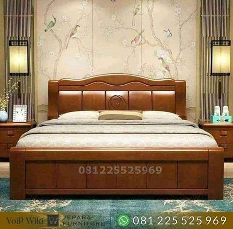 Wooden Bed Aesthetic, Bed Rooms Furniture, Bed Inspo Ideas, Natural Wooden Bed, Furniture In Bedroom, Box Beds, Wooden Bed Ideas, Solid Wooden Bed, Bed Inspo