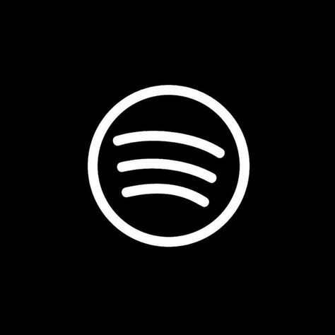 Black Aesthetic Spotify Icon, Black Settings Icon Iphone, Net Flix Black Icon, Custom App Icons Black, App Pictures Black, Dark Spotify Icon, Insta Black Icon, Black Tik Tok Icon, Widget Icon Spotify