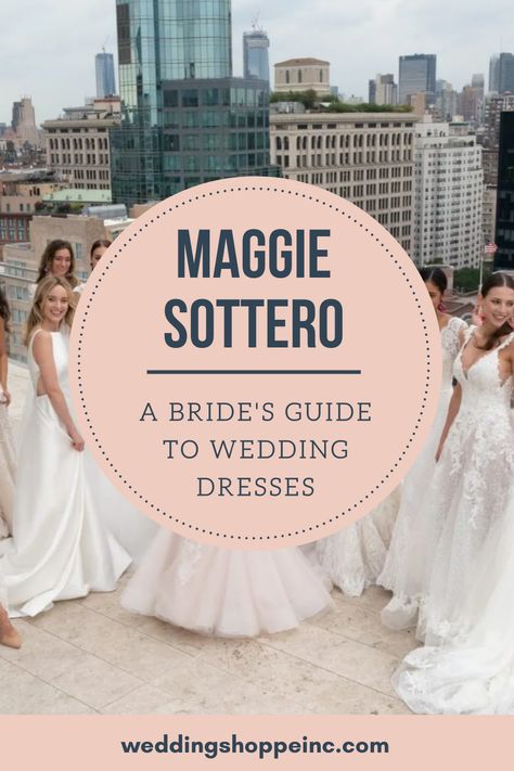 Are you looking to into Maggie Sottero wedding dresses to rock on your big day?  Here is our ultimate guide to sizing, styles, and more!  Find your perfect Maggie Sottero wedding dress here. Wedding Dresses Maggie Sottero, Maggie Sottero Wedding Dresses 2023, Maggie Soterro Wedding Dress, Maggie Soterro, Maggie Sottero Bridal, Wedding Dress Prices, Wedding Dress Guide, Bridal Consultant, Maggie Sottero Wedding Dresses