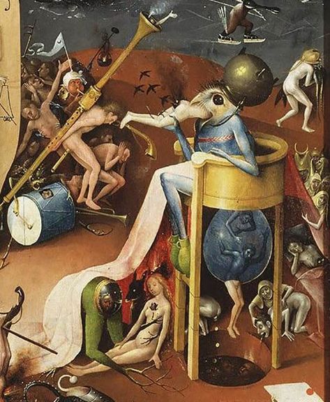 Hieronymus Bosch: In Pursuit Of The Extraordinary (10 Facts) Bosch Paintings, Hieronymus Bosch Paintings, Hieronymous Bosch, Macro Fotografia, Bosch Art, The Garden Of Earthly Delights, Istoria Artei, Earthly Delights, Garden Of Earthly Delights