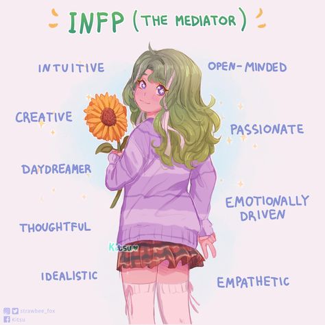 Infp T Personality Anime, Personality Characters, Infp Things, Infp Quotes, Infp Relationships, Infp T Personality, Infp Mbti, Zodiac Mbti, Infp Personality Type