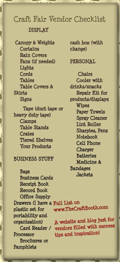 Vendor Checklist, Craft Fair Vendor, Craft Fair Booth Display, Craft Show Booths, Craft Show Booth, Craft Booth Display, Vendor Displays, Store Concept, Craft Fairs Booth