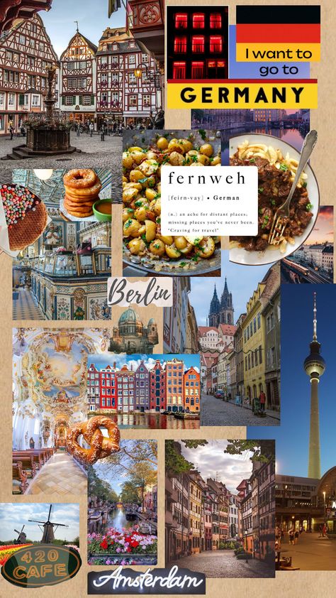 Iphone Wallpaper Architecture, Dental Wallpaper, German Travel, Berlin Photos, Germany Language, Moving To Germany, Travel Collage, German Beauty, Cities In Germany