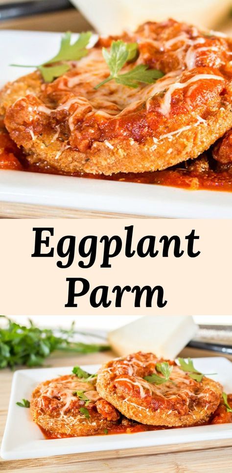 Eggplant Parmesan Crispy, Breaded Eggplant Recipes Fried, Recipes Using Fresh Eggplant, Eggplant Parm Sandwich, Crispy Eggplant Parmesan, Fried Eggplant Parmesan, Eggplant Parm Recipe, Eggplant Baked, Fried Eggplant Recipes