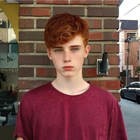 Red Hair Blue Eyes Boy, Blonde Tumblr, Ginger And Blonde, Red Head Boy, Male Haircuts Curly, Red Hair Men, Cute White Guys, Tumblr Aesthetic, Blonde Guys