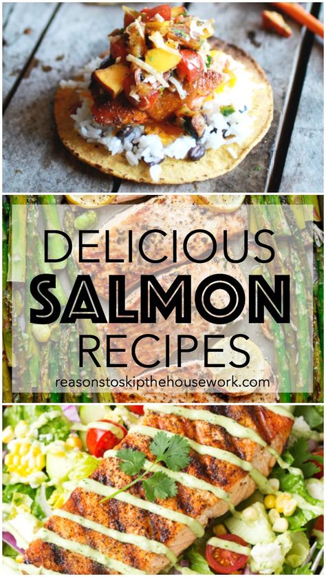 Salmon Recipes that are unique and flavorful - perfect to add to your menu planning! Salmon Crusted, Salmon Recipe Ideas, Side Of Salmon, Lemon Spaghetti, Recipes Unique, Delicious Salmon Recipes, Family Nutrition, Recipes Salmon, Comfort Casseroles