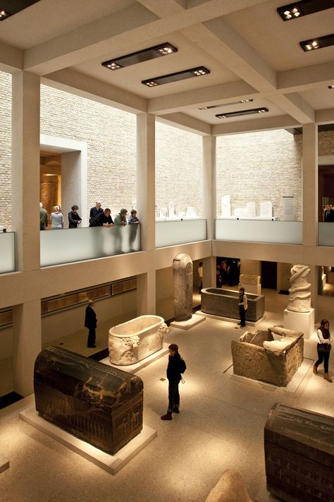 Archeology Museum Architecture, Archeology Architecture, Archeology Museum, Zhoushan, Museum Plan, Berlin Museum, Museum Interior, Museum Lighting, David Chipperfield