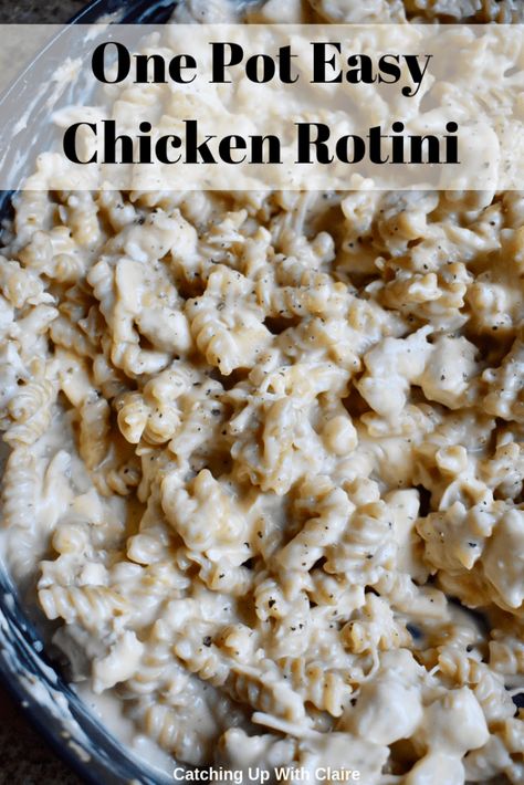 Recipes With Rotini Noodles, Chicken Rotini, Easy One Pot Pasta, Rotini Pasta Recipes, Pot Pasta Recipes, One Pot Pasta Recipes, One Pot Meal, Best Pasta Recipes, Rotini Pasta