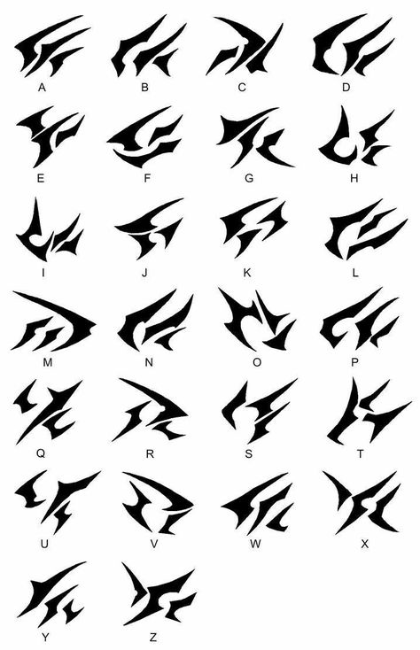 Kryptonian Alphabet, Alfabet Font, Ancient Alphabets, Different Alphabets, Cool Symbols, Arte Doodle, Alphabet Code, Alphabet Symbols, Tron Legacy