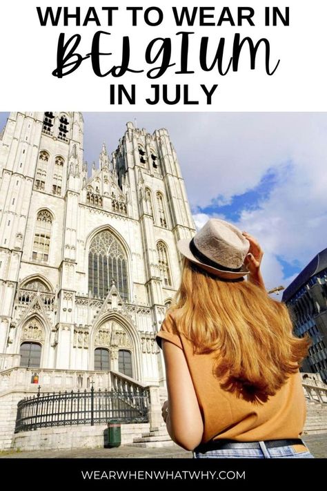 [AffiliateLink] Want To Know What To Wear In Belgium In July? Our Belgium Summer Packing List Has You Covered With Belgium Outfit Inspiration For Men And Women That Will Help You Dress Like A Local And Not Like A Tourist In Belgium No Matter Whether You Visit Brussels, Brugge, Antwerp Ghent Or Elsewhere. Also Includes What Other Travel Essentials To Pack For Belgium In Summer! #europetravelessentialsforwomen Belgium Summer Outfits, Brussels Outfit Summer, Belgium Outfits Summer, Brussels Outfit, Belgium Summer, Visit Brussels, Brussels Belgium Travel, What To Wear In Europe, Outfit Inspiration For Men