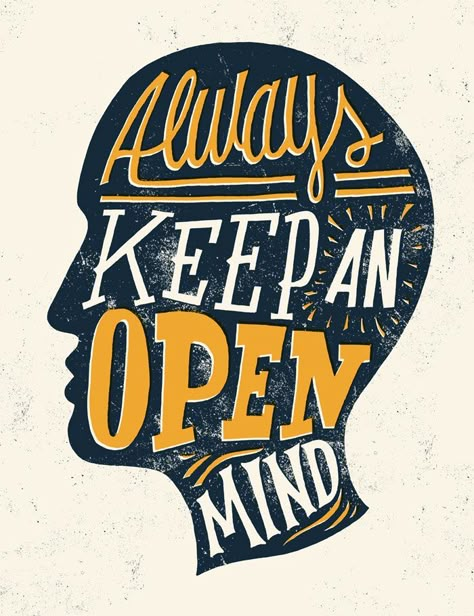 Always keep an open mind https://designschool.canva.com/blog/motivational-quotes-creativity/?hvid=2nhf3C&utm_content=buffer59361&utm_medium=social&utm_source=pinterest.com&utm_campaign=buffer #OrtonDaily #WebDesign #GraphicDesign Keep An Open Mind, Quotes Arabic, Visual Metaphor, Illustration Quotes, Beautiful Typography, Creativity Quotes, Lettering Typography, Lettering Quotes, Typography Letters