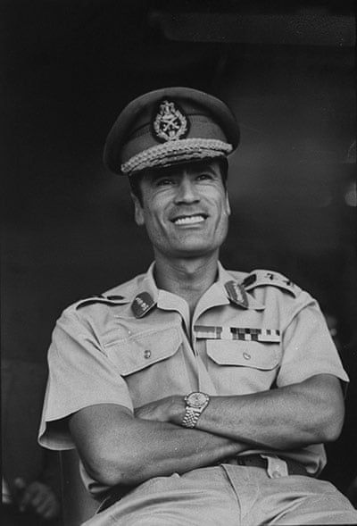 Muammar Gaddafi: a life in pictures Muamar El Gadafi, Muammar Gaddafi, Middle Eastern History, Pan Africanism, Army Fatigue, African Union, German Soldiers Ww2, Military Coup, History Timeline