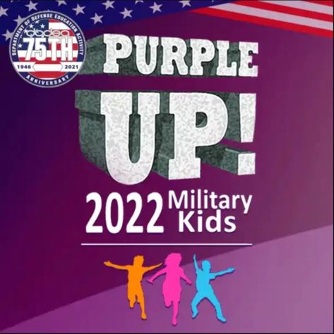 Purple Up Day: 6 Things To Know About Military Child Day Purple Up Day Military Activities, Military Child Month, Dress Up Days, Family Separation, Child Dress, Military Kids, Military Branches, Dress Up Day, Volunteer Opportunities