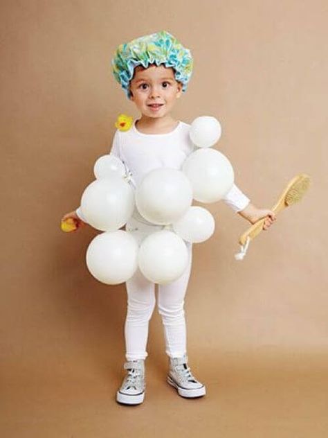 Bubble Costume, Costumes Faciles, Sew Halloween Costume, Meme Costume, Halloweenský Makeup, Costume Carnaval, Easy Diy Costumes, Diy Halloween Costumes For Kids, Homemade Halloween Costumes