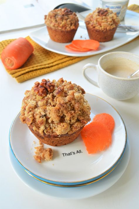 Jumbo Carrot Muffin with Walnut Crumble Jumbo Apple Walnut Muffins, Jumbo Carrot Muffins, Jumbo Carrot Cake Muffins, Carrot Walnut Muffins, Carrot Raisin Muffins, Carrot Muffin, Jumbo Muffins, Carrot Cake Muffins, Carrot Muffins