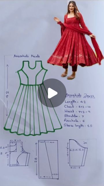 Dress Designs For Stitching, Pattern Drafting Tutorials, Clothing Pattern Design, Sewing Measurements, Easy Dress Sewing Patterns, Dress Sewing Tutorials, Latest Model Blouse Designs, Fashion Design Patterns, Sewing Tutorials Clothes