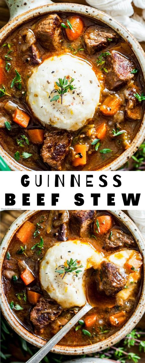 Irish Guinness Stew, Scottish Stew Recipes, Guiness Stew Recipes, Vegetable Stew Recipes, British Food Recipes Traditional, Guiness Irish Stew Recipe, Scottish Stew, Cook Top Cove Recipes, Irish Dinners