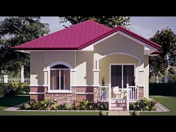 Small House Roof Design, Simple Bungalow House Designs, Beautiful Bungalow, Modern Bungalow House Plans, Philippines House Design, Modern Bungalow House Design, Small Bungalow, Bungalow Style House, Affordable House Plans