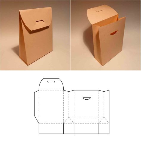 Visual Paper Craft Tutorials: Learn by Seeing, Step-by-Step! Purse Box Template, Cricut Boxes Templates, Paper Bag Template Free Printable, Diy Paper Box Template, Paper Craft Templates Printable, Paper Bag Template, Box Templates Printable Free, Diy Gift Bag, Gift Bag Templates