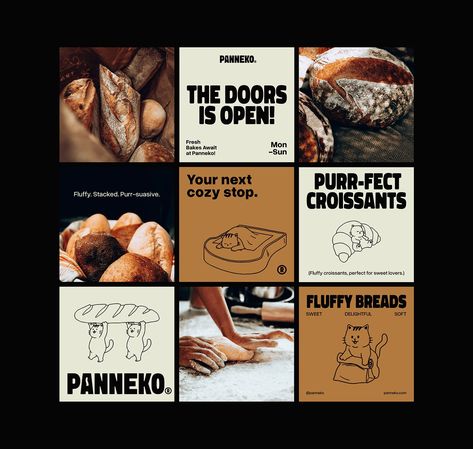 Bakery Brand Identity & Logo Design for Cafes :: Behance Cafe Branding Identity, Bakery Branding Logo, Bakery Logo Inspiration, Bakery Brand Identity, Bakery Identity, Contemporary Logo Design, Restaurant Branding Identity, Functional Packaging, Bakery Branding Design