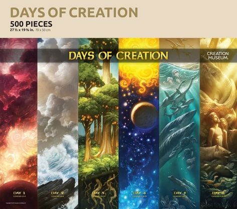 6 Days Of Creation, Sibil Girl, Jungle Journey Vbs, Youth Ministry Room, God Created The World, Bible Recap, Genesis Creation, The Ark Encounter, Animated Bible