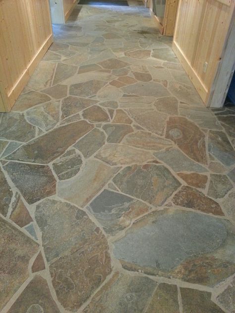 Natural stone flooring. Outdoor Vinyl Flooring, Stone Tile Floor, Hallway Tiles Floor, Natural Stone Tile Floor, Entryway Tile, Slate Wall Tiles, Stone Tile Flooring, Entryway Flooring, Tiled Hallway