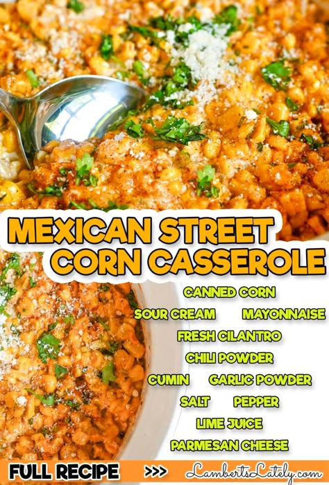 Elote Casserole, Best Mexican Street Corn Recipe, Corn Elote Recipe, Mexican Street Corn Casserole, Street Corn Casserole, Sweet Corn Casserole, Mexican Street Corn Recipe, Pudding Bread, Street Corn Recipe