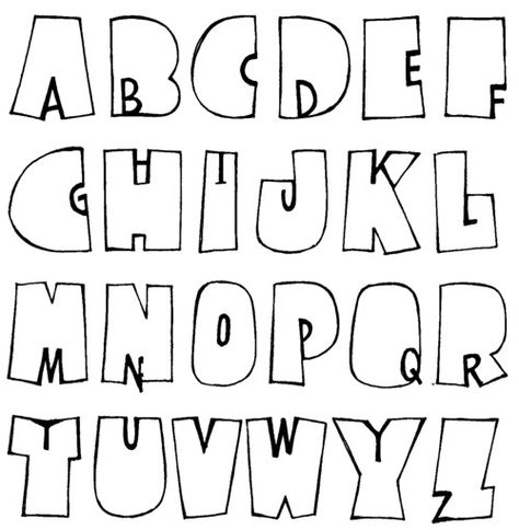 Leuk lettertype, dubbele letters!❤ Alfabet Font, Journal Fonts, Writing Fonts, Alfabet Letters, Hand Lettering Art, Hand Lettering Fonts, Hand Lettering Alphabet, Lettering Alphabet Fonts, Hand Lettering Tutorial