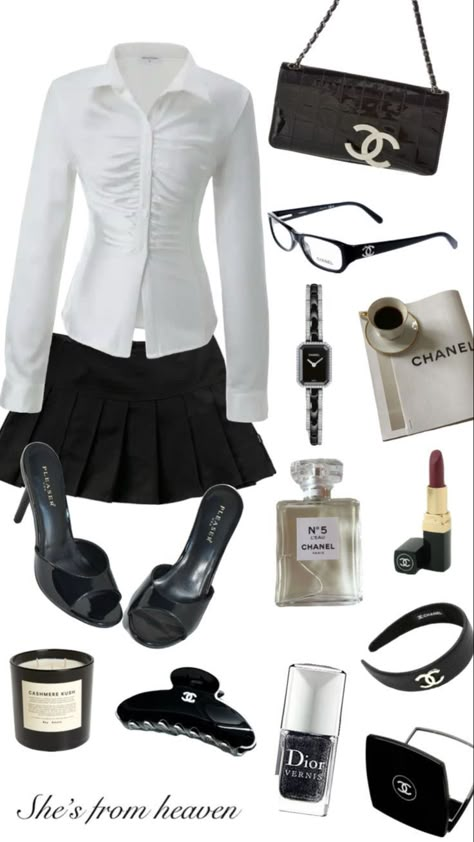 Office Chic Outfit, Siren Outfits, Siren Outfit, Girly Office, Siren Aesthetic, Form Outfits, Coquette Fashion, Aesthetic 2024, Sixth Form