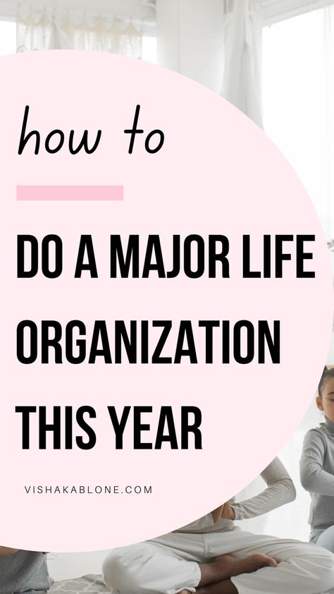 How to do a major life organization Getting Life Together, Life Organization Tips, Get Your Life Organized, How To Be More Organized, Getting Organized At Home, Blog Post Topics, Organizing Your Life, Organization Lists, Planning Organization