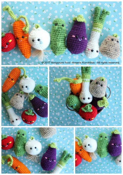 amigurumi food crochet free pattern animals patrones gratuitos patron gratis ganchillo crochet hook crochet food Amigurumi Food, Food Crochet, Crochet Fruit, Food Patterns, Crochet Food, Crochet Amigurumi Free Patterns, Crochet Amigurumi Free, Crochet Animal Patterns, Amigurumi Free