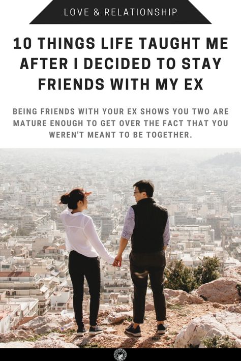 Being friends with your ex shows you two are mature enough to get over the fact that you weren't meant to be together. Ex Husband Quotes, Friends After Breakup, Stronger Marriage, End A Relationship, Healing From A Breakup, Ex Boyfriend Quotes, Boyfriend Ignoring, He Has A Girlfriend, Get Over Your Ex