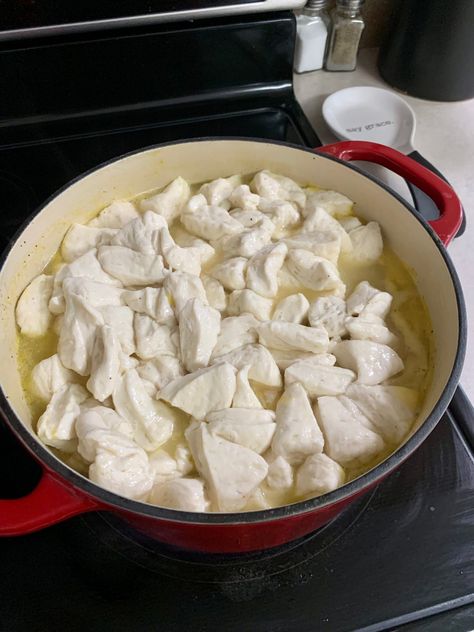 Quick Chicken Dumplings, Homemade Chicken And Dumplings With Biscuits, Chicken And Dumplings Easy Crock Pots, Baked Chicken And Dumplings Biscuits, Chicken Dumplings With Biscuits Crockpot, Easy Biscuit Chicken And Dumplings, Grands Chicken And Dumplings, Winter Dinner Recipes Easy, Easy Chicken Dumplings With Biscuits