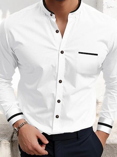 Men's Casual Shirts | Refresh your wardrobe at an affordable price Mens Clothing Styles Formal Shirt Casual, Mens Shirt Pattern, Corporate Shirts, Classy Outfits Men, Formal Mens Fashion, Corporate Outfits, Work Clothing, Fashion Casual Outfits, Men Shirts