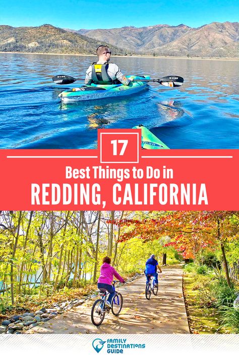 Want to see the most incredible things to do in Redding, CA? We’re FamilyDestinationsGuide, and we’re here to help: From unique activities to the coolest spots to check out, discover the BEST things to do in Redding, California - so you get memories that last a lifetime! #redding #reddingthingstodo #reddingactivities #reddingplacestogo Things To Do In Redding California, Redding California Things To Do In, Redding Ca, Red Bluff California, California Places To Visit, Southwest Travel, Redding California, Southwest Usa, California Trip