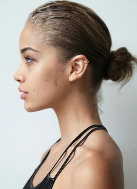 Upturned Nose, Rhinoplasty Nose Jobs, Hairstyles List, Pretty Nose, Perfect Nose, Jasmine Sanders, Face Profile, Nose Shapes, Nose Job