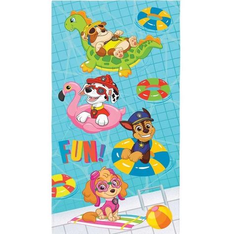 Paw Patrol Pool Party, Party Like Its 1999, Pool Party Decorations, Paw Patrol Pups, Paw Patrol, Pool Party, Pikachu, Party Decorations, Kids Rugs