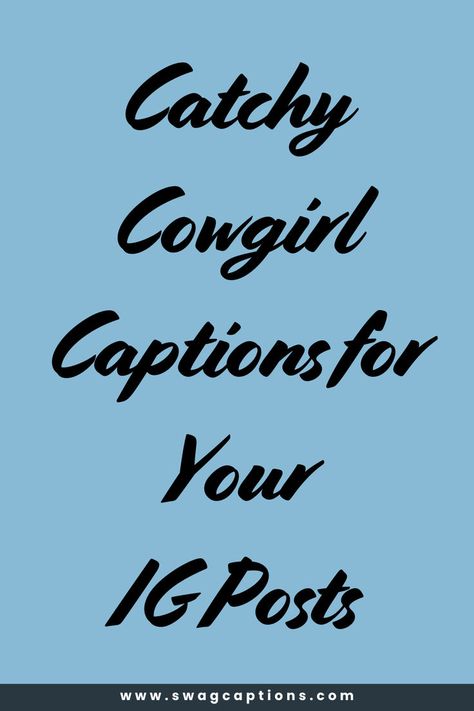 Wrangle up the perfect words with these Catchy Cowgirl Captions for Your IG Posts. Whether you're channeling your inner cowgirl, showing off your Western style, or capturing the spirit of the wild, these captions are designed to complement your rustic adventures. From sassy sayings to heartfelt expressions, these cowboy-inspired lines will add the perfect touch to your Instagram feed. Cowgirl Captions, Western Quotes Inspirational, Country Captions, Ranching Quotes, Western Painting Canvas, Adventure Captions, Rodeo Quotes, Cowgirl Quote, Catchy Captions