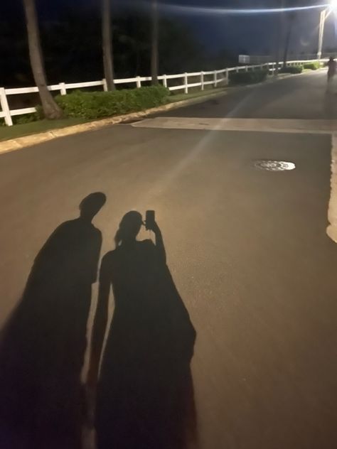 Late Night Walks Couple Shadow, Late Night Walks Couple, Shadow Aesthetic, Couple Shadow, Late Night Walks, Pranks Pictures, Boyfriend Pranks, Night Shadow, Boyfriend Pranks Pictures