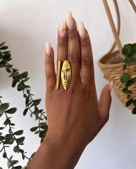 🇫🇷 @abi.creations_ 🇨🇮 #Hotproduct; Add loads of elegance to your look with our bronze statement jewelries 💎 What’s your favorite jewelry to wear? 🔥 Shop Now!🛒 #throwbackthursday #abicreations #goldrings #bronzejewelries #statementjewels #anka #ankamarketplace || #african || #africanjewelry || #jewelry || #modeafricaine || #africain || #africaine || #afrikrea || #africanstyle || #faitmain || #handmade || #bijou || #bijouxafricains || #blackfashion || #blackowned || #blackownedbusiness || #me... Afro Jewelry, Bronze Rings, African Necklace, Bronze Ring, Jewelry Accessories Ideas, African Style, Jewelry Essentials, Maasai, Jewelry Lookbook