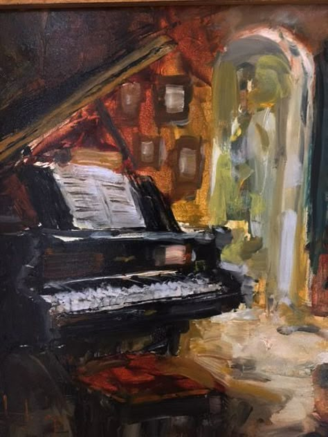 Impressionism Music, Art Academia Aesthetic, Art Academia, Playlist Covers Photos, Piano Art, Old Pianos, Spotify Playlist Covers, Music Painting, He Left